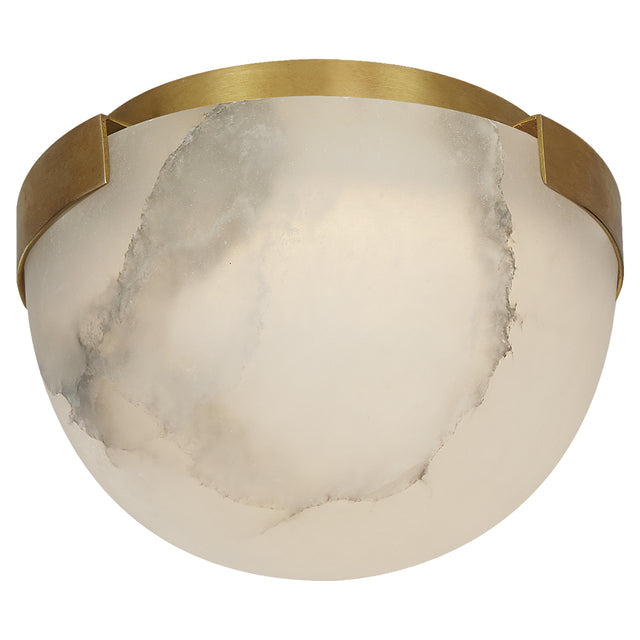 Melange Outdoor (Damp) Flush Mount Ceiling Light by Visual Comfort Signature