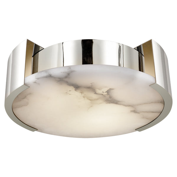 Melange Outdoor (Damp) Flush Mount Ceiling Light by Visual Comfort Signature