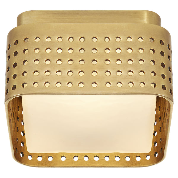 Precision Outdoor (Damp) Flush Mount Ceiling Light by Visual Comfort Signature