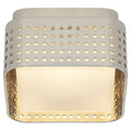 Precision Outdoor (Damp) Flush Mount Ceiling Light by Visual Comfort Signature