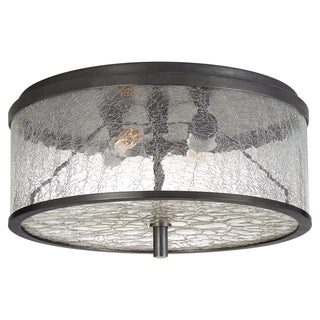 Buy bronze Liaison Outdoor (Damp) Flush Mount Ceiling Light by Visual Comfort Signature
