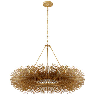 Buy gild-and-gold-shade Strada Chandelier by Visual Comfort Signature