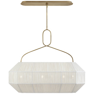 Buy antique-burnished-brass Forza Chandelier by Visual Comfort Signature