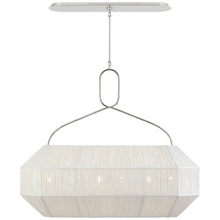 Buy polished-nickel Forza Chandelier by Visual Comfort Signature