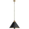 Cleo Outdoor (Damp) Pendant by Visual Comfort Signature