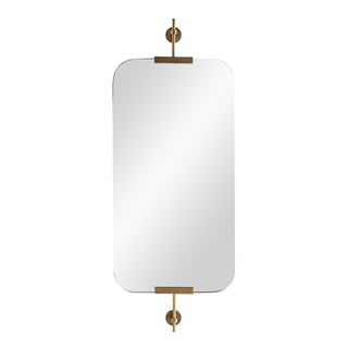 Buy antique-brass Madden Mirror by Arteriors