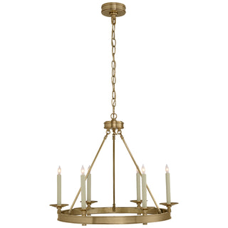 Buy antique-burnished-brass Launceton Outdoor (Damp) Chandelier by Visual Comfort Signature
