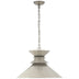 Antique Nickel with Antique Nickel Glass and Metal Shade