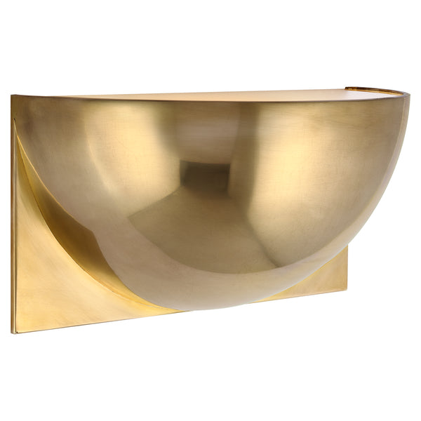 Quarter Sphere Outdoor (Damp) Sconce by Visual Comfort Signature