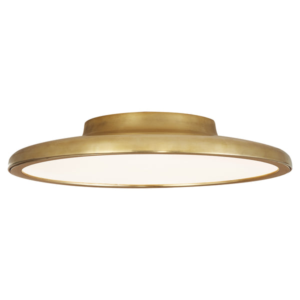 Dot Outdoor (Damp) Flush Mount Ceiling Light by Visual Comfort Signature
