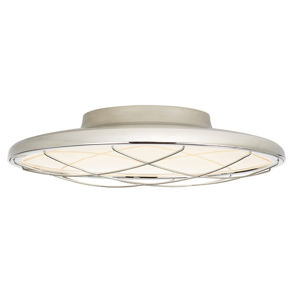 Dot Outdoor (Damp) Flush Mount Ceiling Light by Visual Comfort Signature