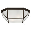 Morris Outdoor (Damp) Flush Mount Ceiling Light by Visual Comfort Signature
