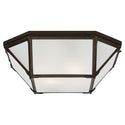 Morris Outdoor (Damp) Flush Mount Ceiling Light by Visual Comfort Signature
