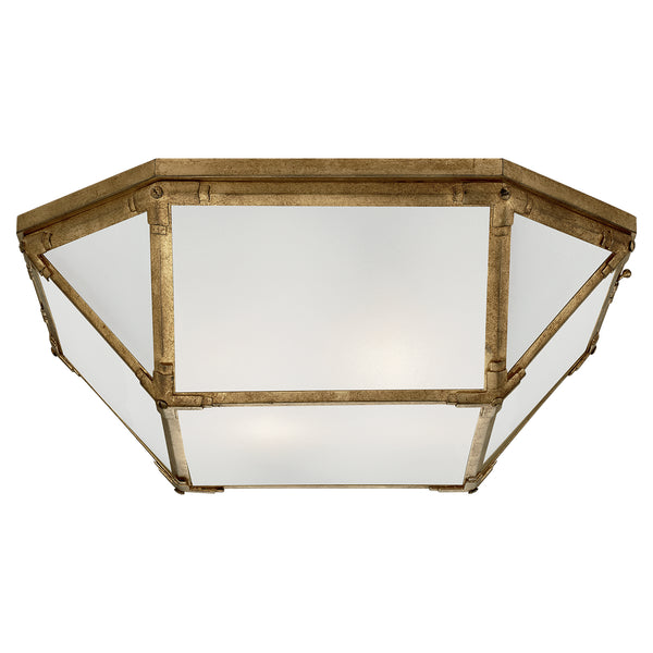 Morris Outdoor (Damp) Flush Mount Ceiling Light by Visual Comfort Signature