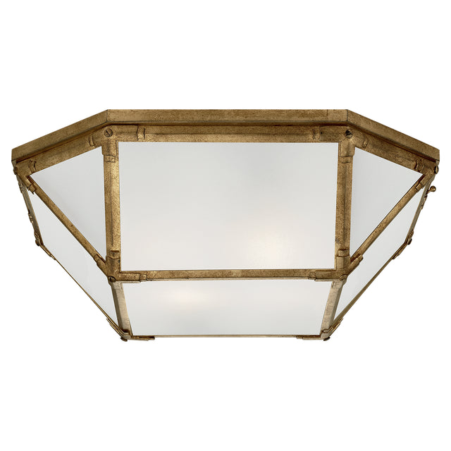 Morris Outdoor (Damp) Flush Mount Ceiling Light by Visual Comfort Signature