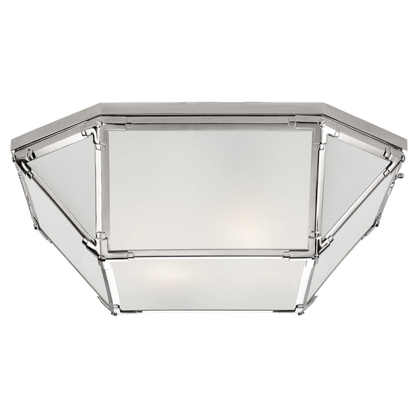 Morris Outdoor (Damp) Flush Mount Ceiling Light by Visual Comfort Signature