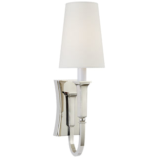 Buy polished-nickel Delphia Sconce by Visual Comfort Signature