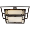 Enrique Outdoor (Damp) Flush Mount Ceiling Light by Visual Comfort Signature
