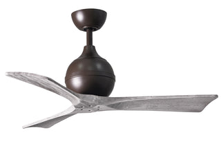 Buy textured-bronze-finish-with-barn-wood-tone-blades Irene- Ceiling Fan by Matthews Fan Company
