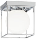 Squircle Outdoor (Damp) Flush Mount Ceiling Light by Matteo Lighting