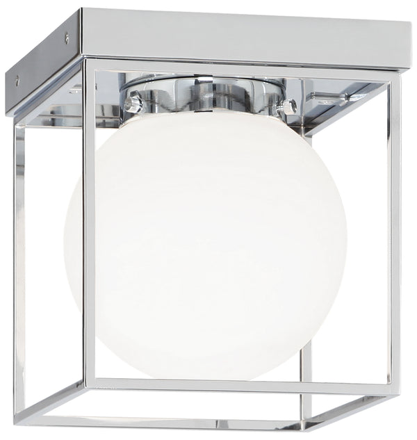 Squircle Outdoor (Damp) Flush Mount Ceiling Light by Matteo Lighting