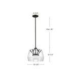 Kuzco Lighting-PD61412-CL/BK|ALT|1