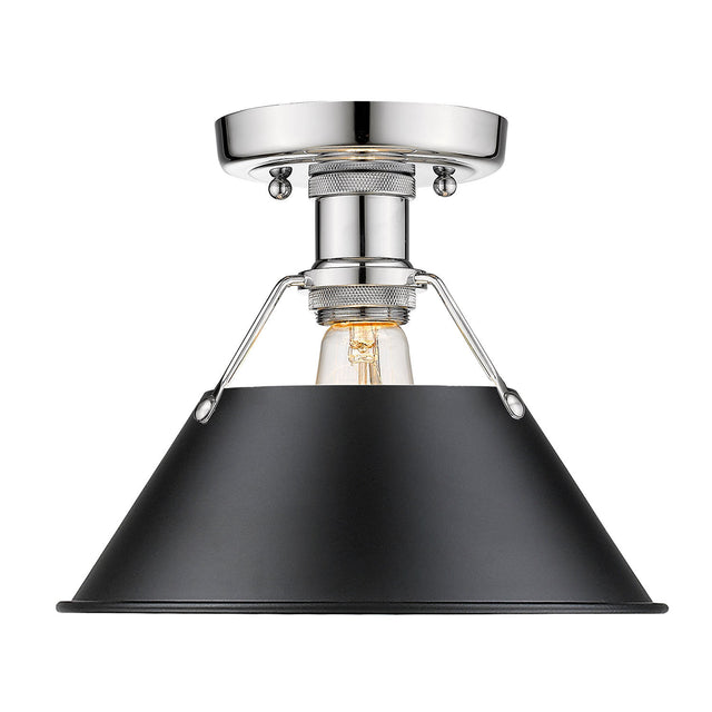 Orwell Outdoor (Damp) Flush Mount Ceiling Light by Golden