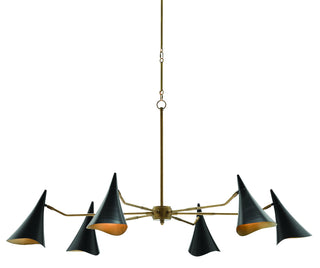 Library Collection Chandelier by Currey and Company