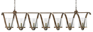 Buy pyrite-bronze Maximus Collection Chandelier by Currey and Company