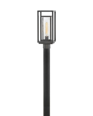 Buy oil-rubbed-bronze-with-clear-seedy-glass Republic Outdoor (Wet) Lantern by Hinkley