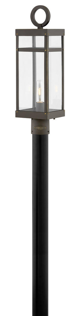 Buy oil-rubbed-bronze-with-clear-glass Porter Outdoor (Wet) Lantern by Hinkley