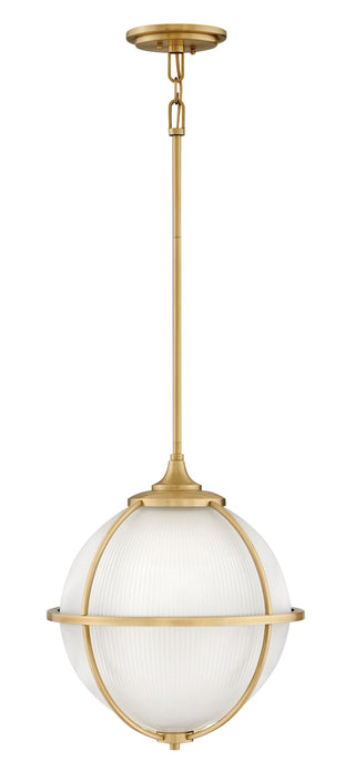 Buy satin-brass Odeon Pendant by Hinkley