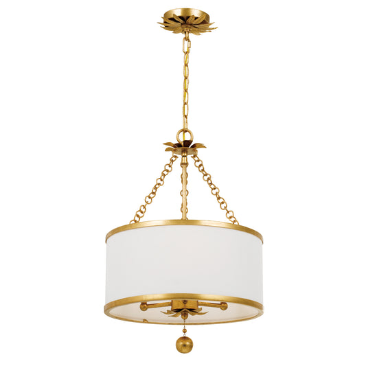 Broche Linear Chandelier by Crystorama