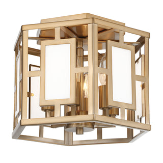 Hillcrest Outdoor (Damp) Semi-Flush Mount Ceiling Light by Crystorama