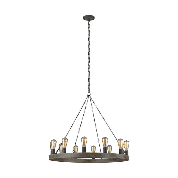 Avenir Outdoor (Damp) Chandelier by Visual Comfort Studio