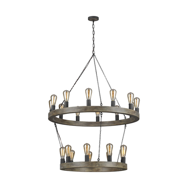 Avenir Outdoor (Damp) Chandelier by Visual Comfort Studio