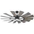 Prairie Outdoor (Damp) Ceiling Fan with Light by Visual Comfort Fan