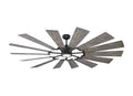 Prairie Outdoor (Damp) Ceiling Fan with Light by Visual Comfort Fan