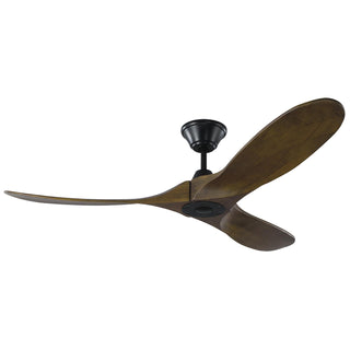 Buy matte-black-and-dark-walnut-3mavr52bk 3-Blade Maverick Ceiling Fan by Visual Comfort Fan