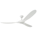 Maverick Outdoor (Damp) Ceiling Fan with Light by Visual Comfort Fan