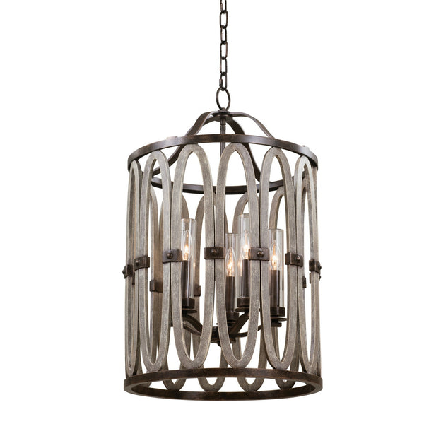 Belmont Outdoor (Damp) Pendant by Kalco