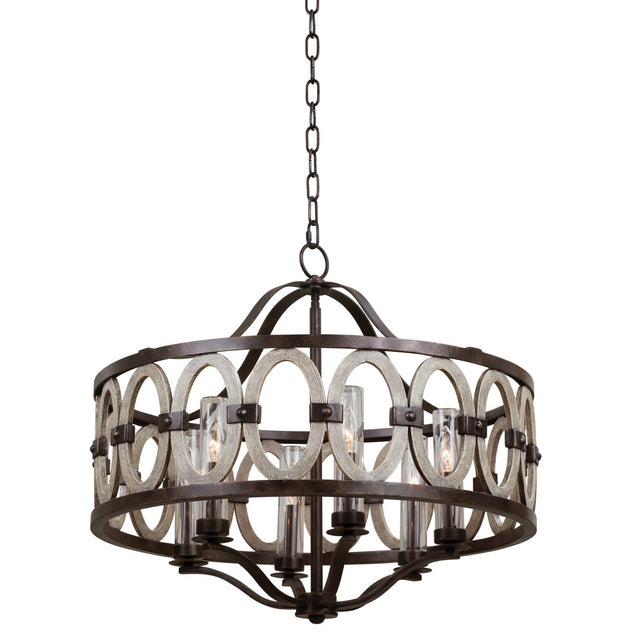 Belmont Outdoor (Damp) Pendant by Kalco