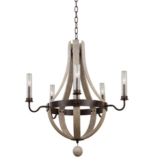 Harper Outdoor (Damp) Chandelier by Kalco