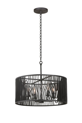 Buy black-iron Morre Pendant by Kalco