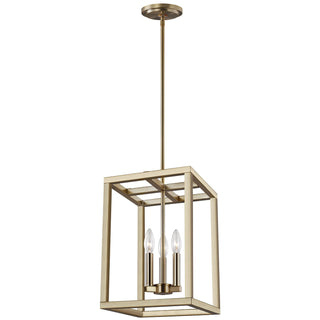Buy satin-brass Moffet Street Outdoor (Damp) Foyer Light by Generation Lighting