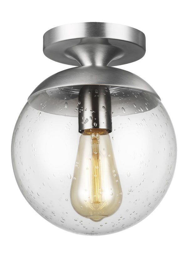 Leo - Hanging Globe Outdoor (Damp) Semi Flush Mount Light by Visual Comfort Studio