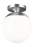 Leo - Hanging Globe Outdoor (Damp) Semi Flush Mount Light by Visual Comfort Studio
