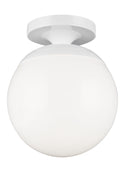 Leo - Hanging Globe Outdoor (Damp) Semi Flush Mount Light by Visual Comfort Studio