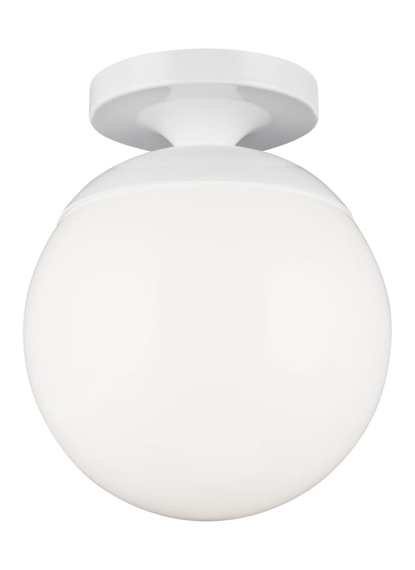 Leo - Hanging Globe Outdoor (Damp) Semi Flush Mount Light by Visual Comfort Studio