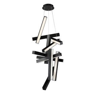 Buy black-and-white-shade Chaos Chandelier by Modern Forms